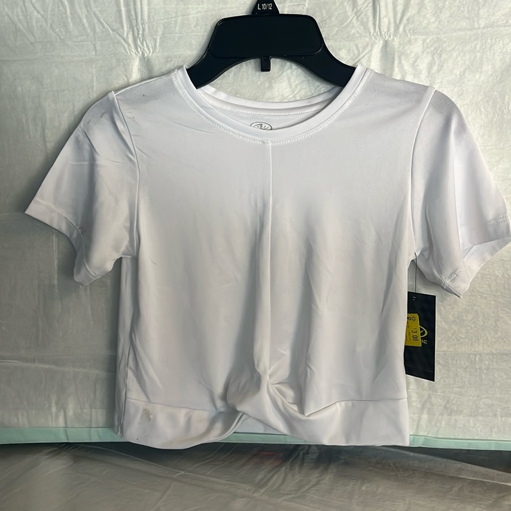 Athletic size 6-6x child’s white shirt